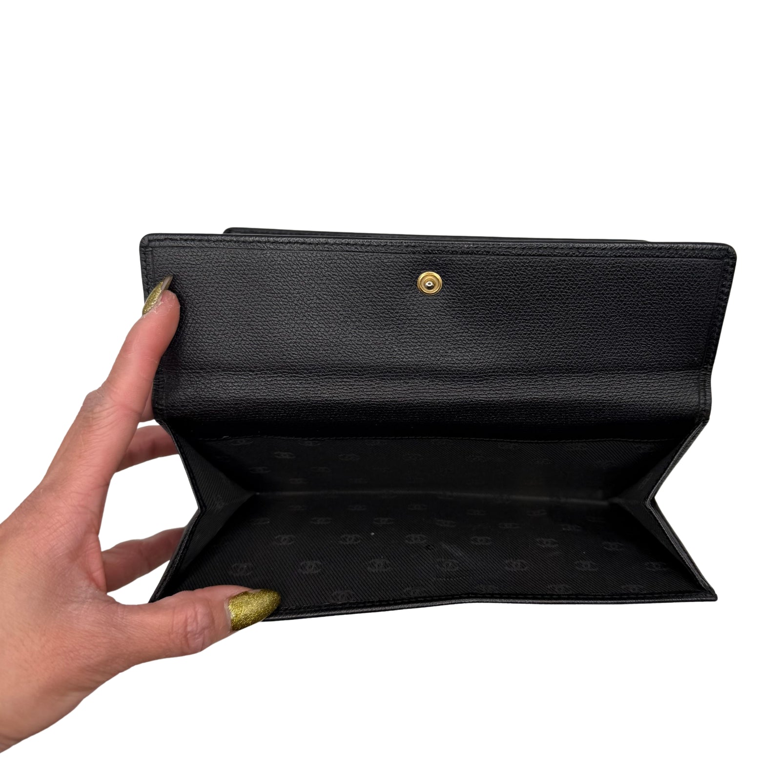 Vintage CC Button Yen Wallet