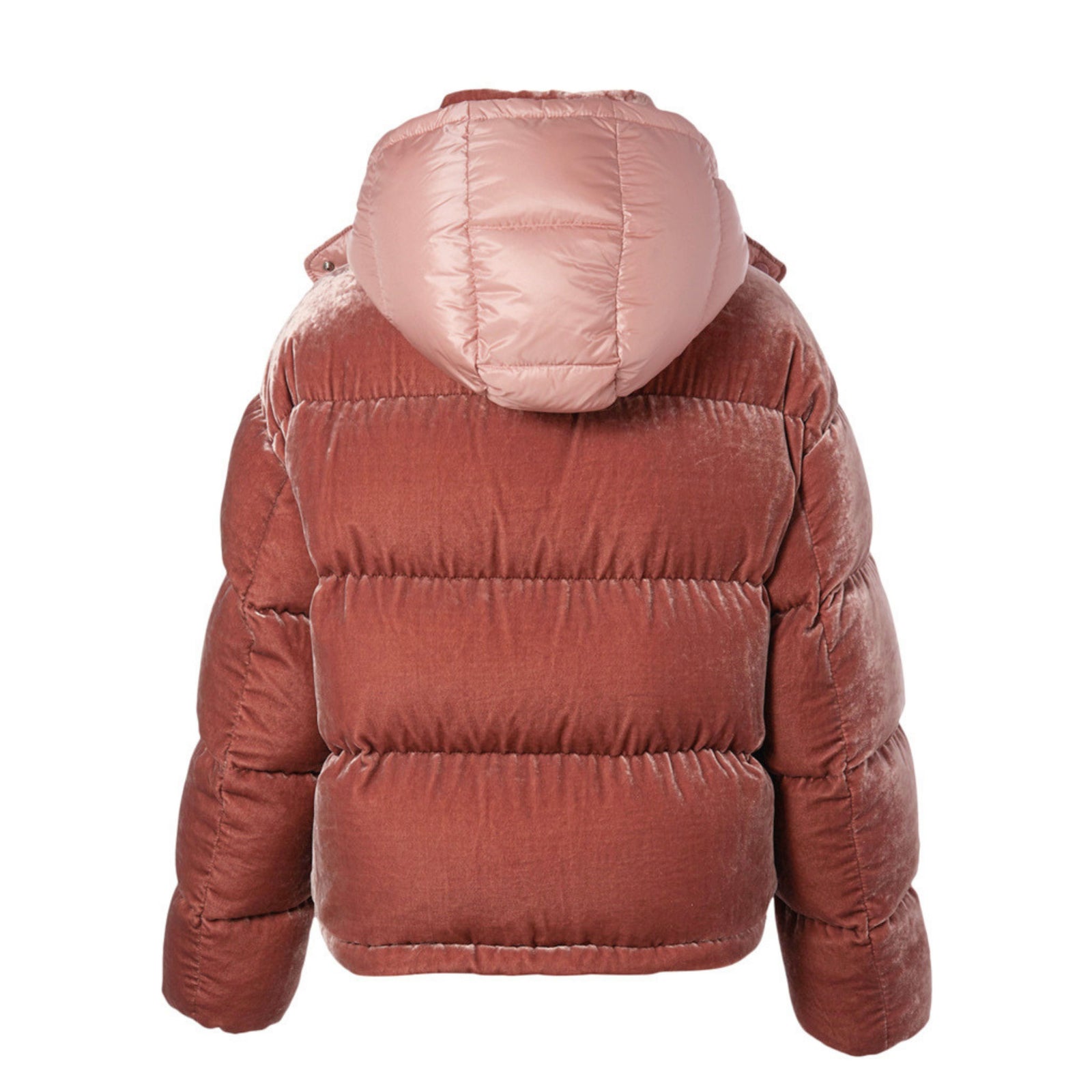 Caille Velvet Down Puffer