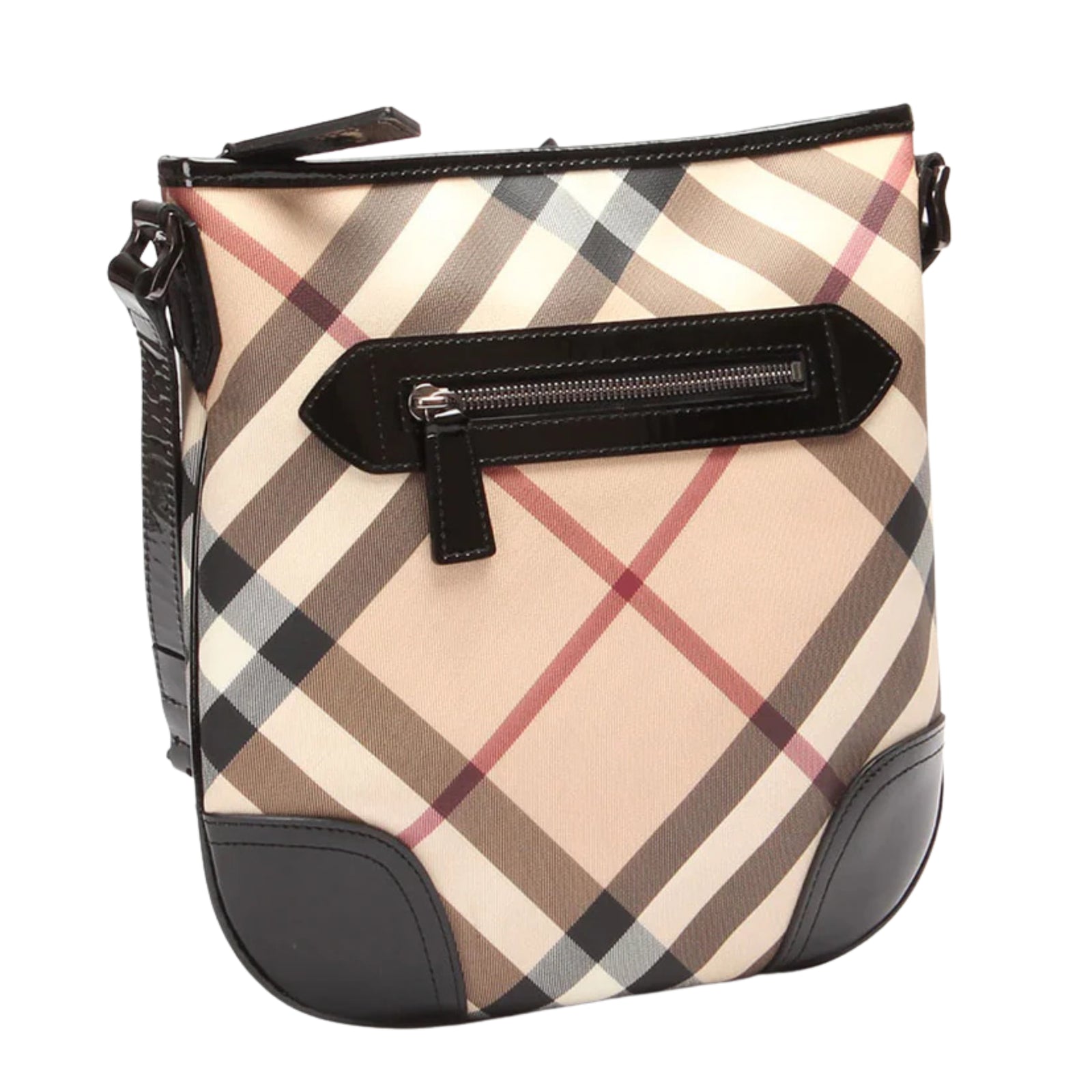 Supernova Check Coated Canvas Dryden Bag