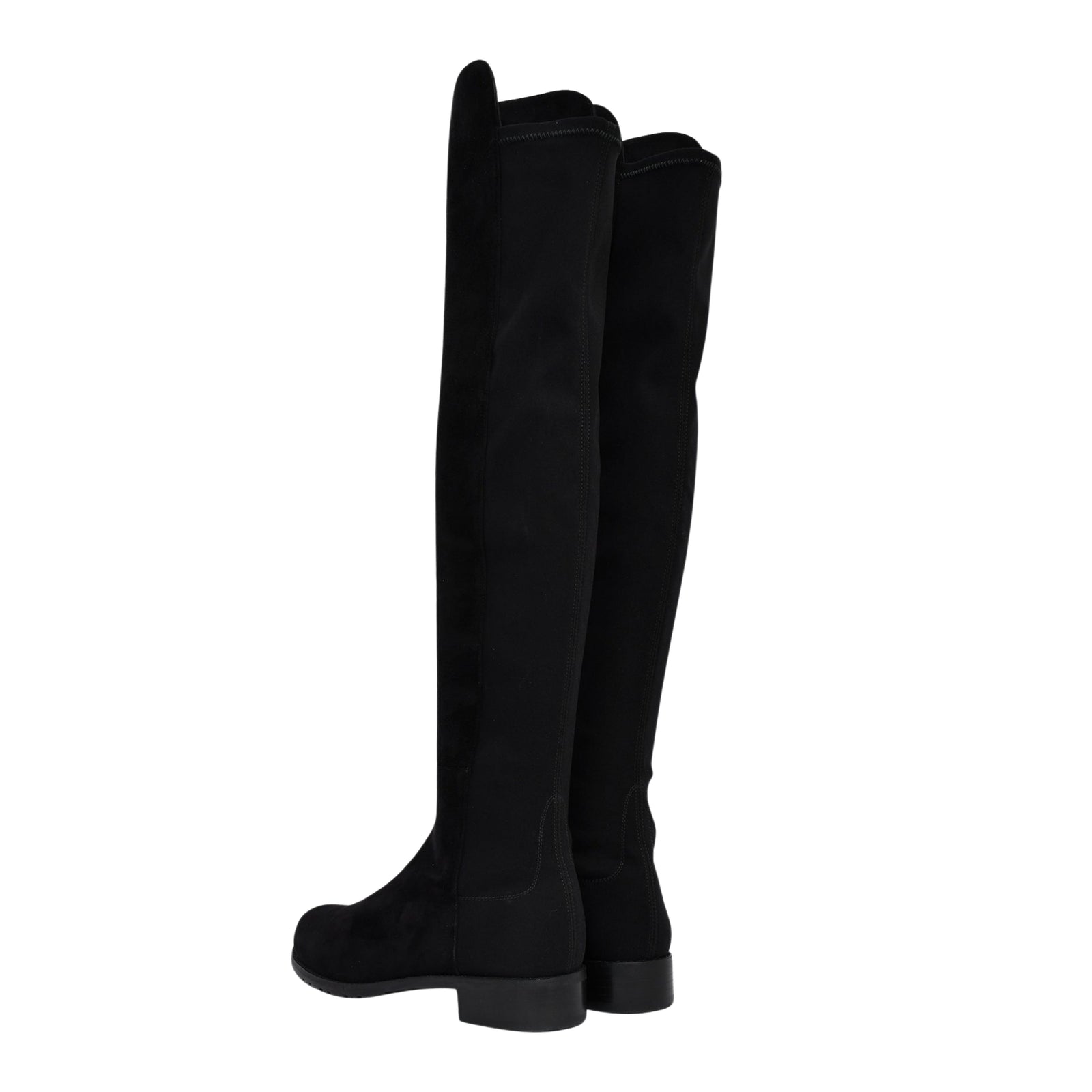 Black Suede 5050 Over the Knee Boot 36