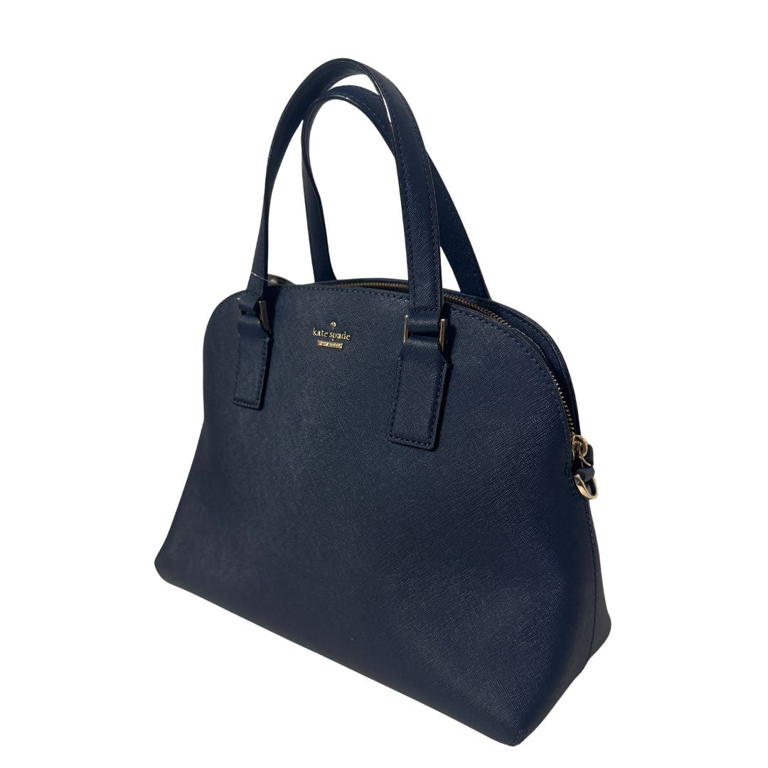 Blue Satchel Bag