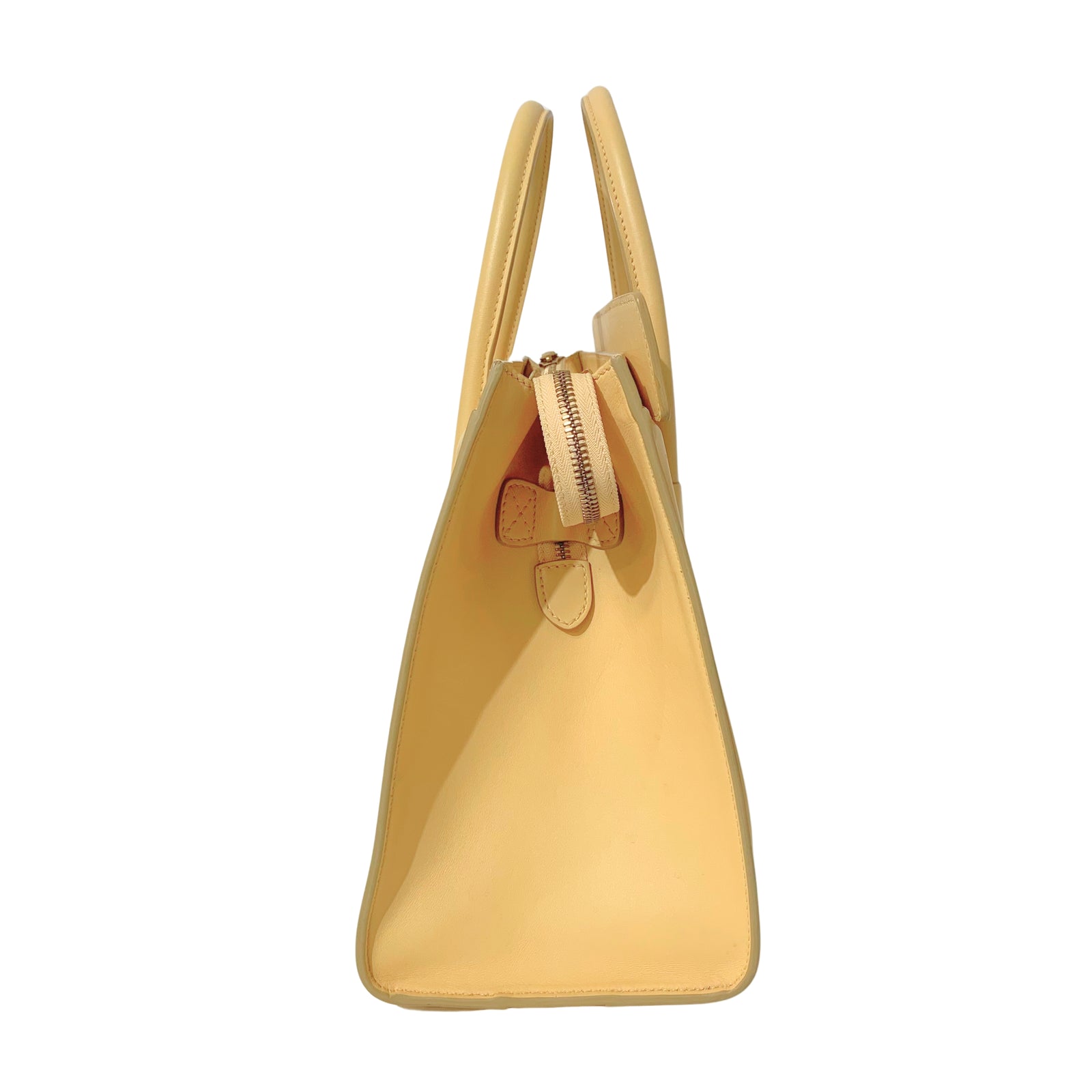 Smooth Calfskin Mini Luggage Citron