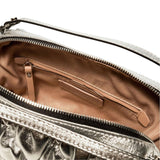 Silver Crossbody Bag