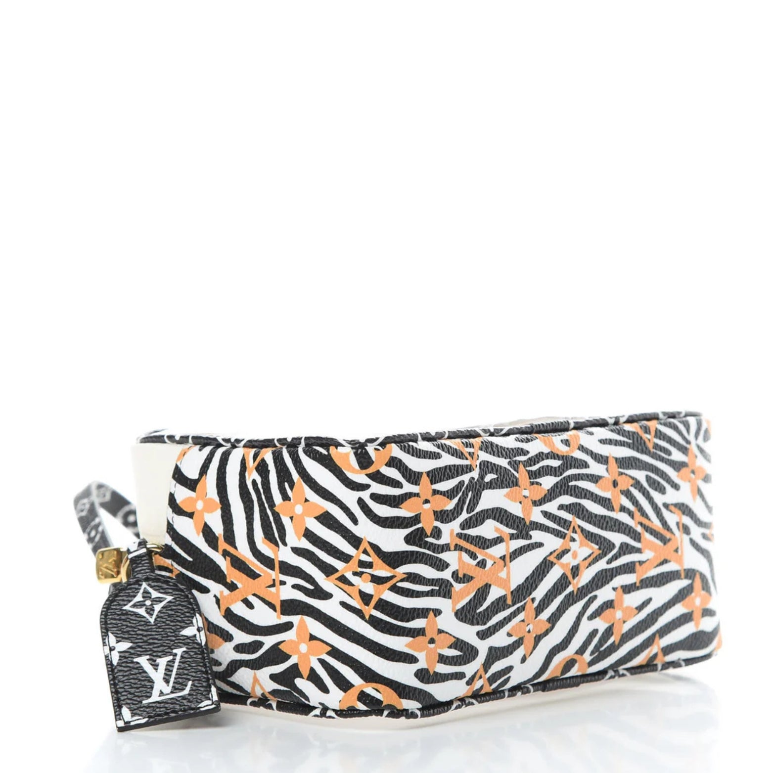 Monogram Giant Jungle Beach Pouch Ivory