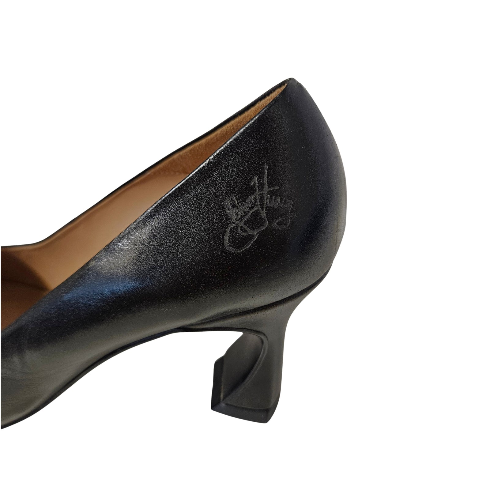 Desmond Angular Mid Heel Pumps 9.5