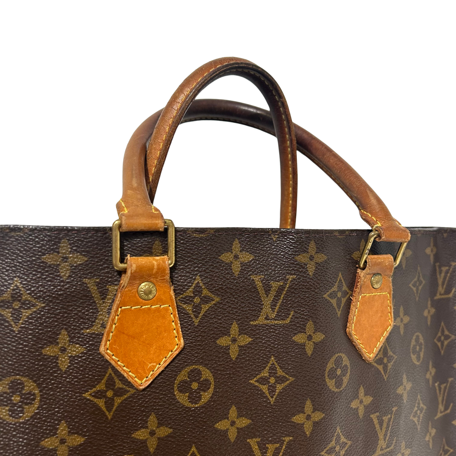 Vintage Monogram Sac Plat