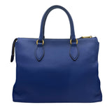 Vitello Daino Leather Top Handle Bag