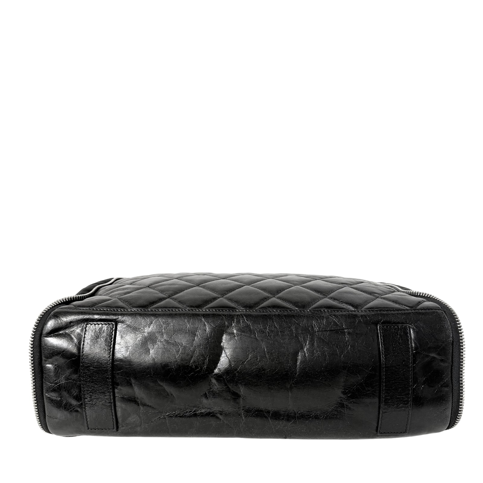 Leather Top Handle Bag