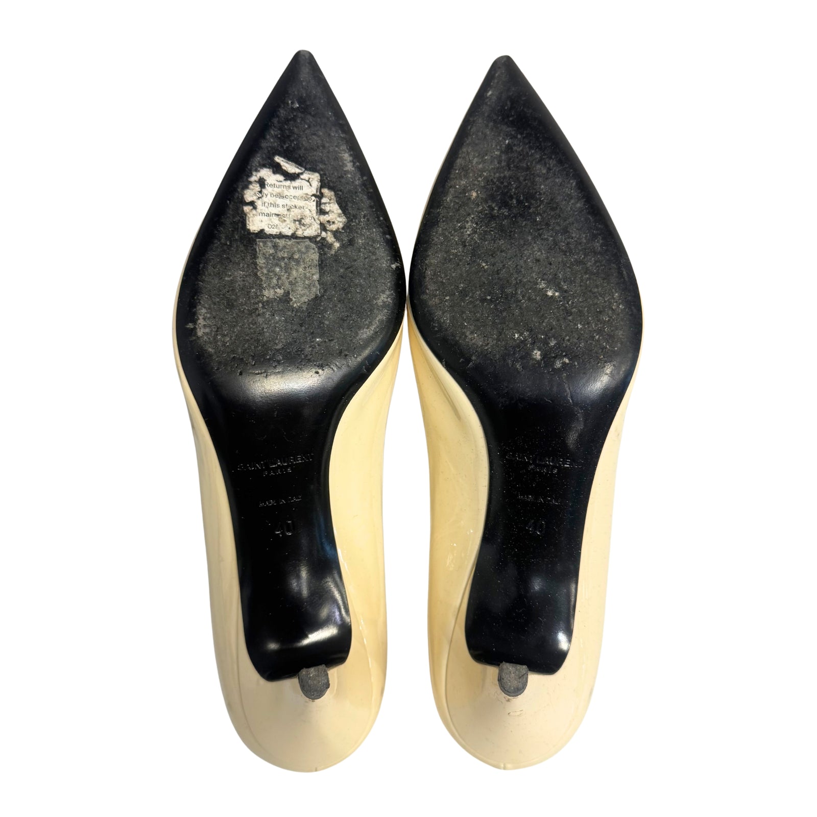 White Heels 40