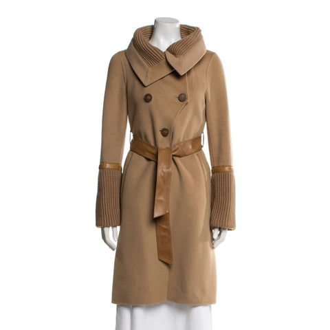 Fur Wool Coat