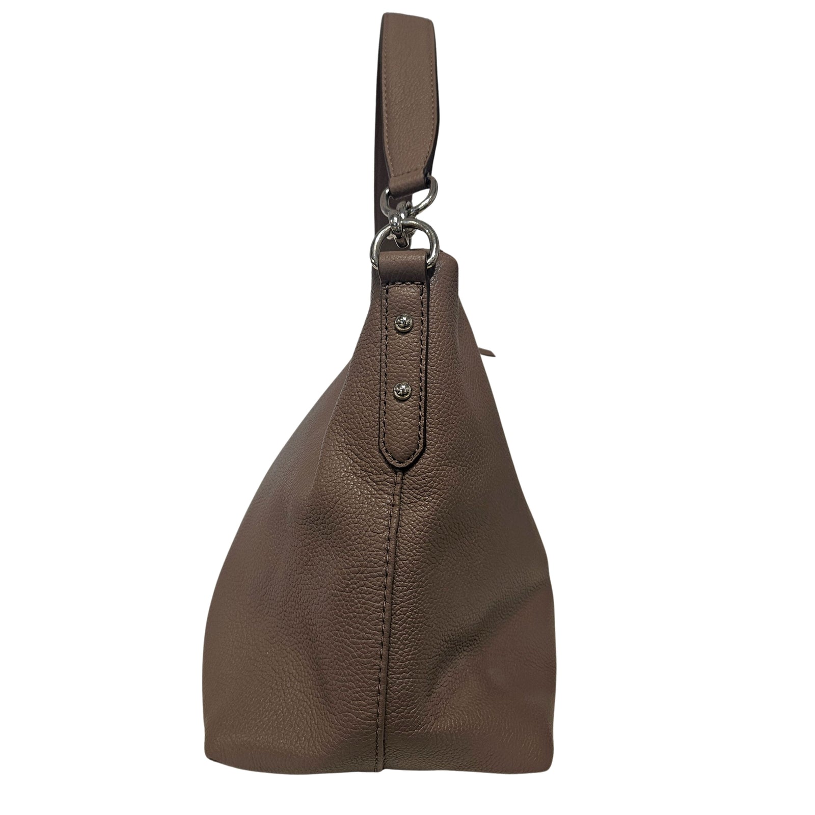 Pebbled Leather Shoulder Bag