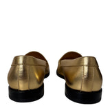 Gold Loafers 40