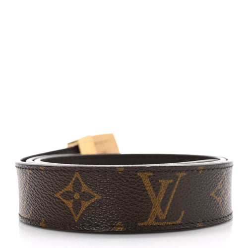 Monogram LV Cut Reversible Belt 90 36