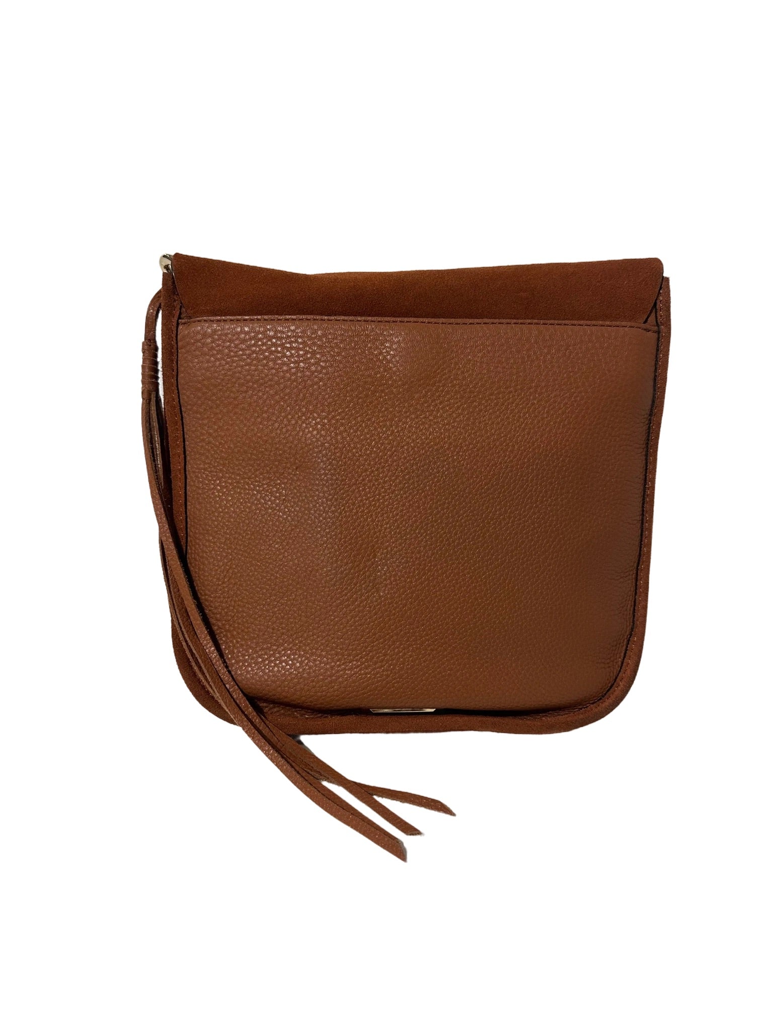 Brown Leather Saddle Bag