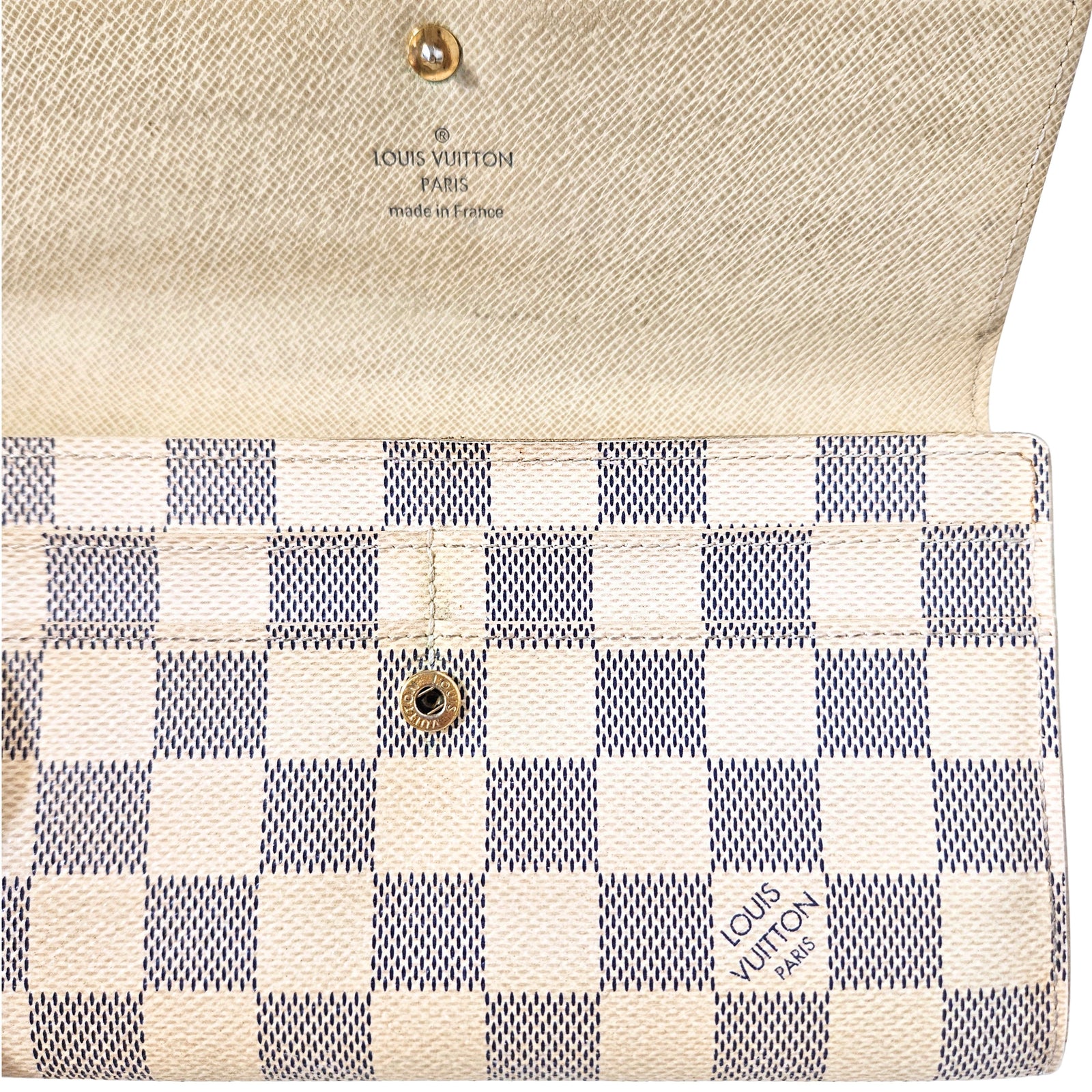 Damier Azur Sarah Wallet