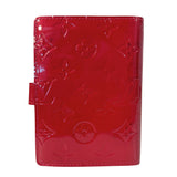 Vernis Wine Red Agenda Cover