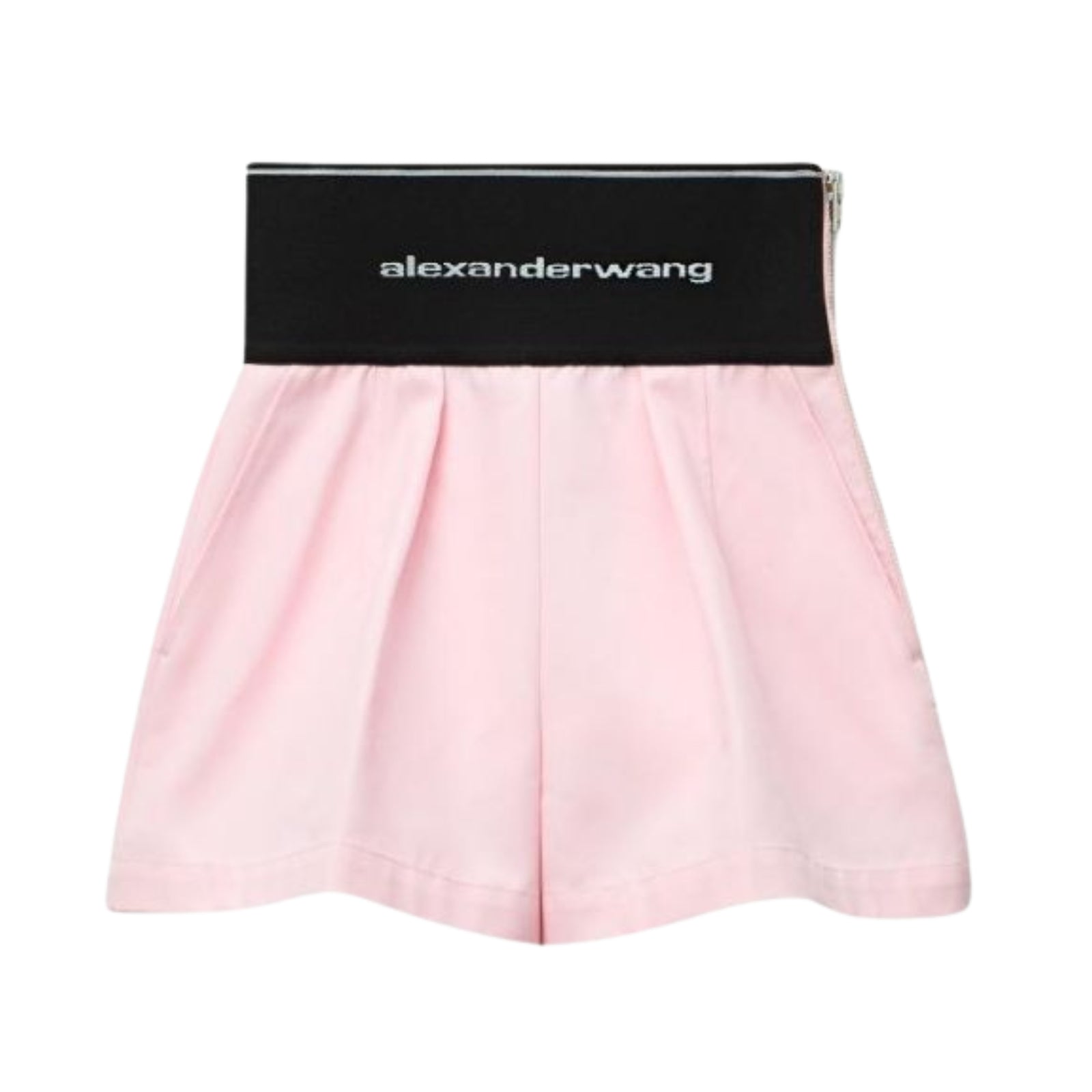 Pink Logo Elastic Shorts