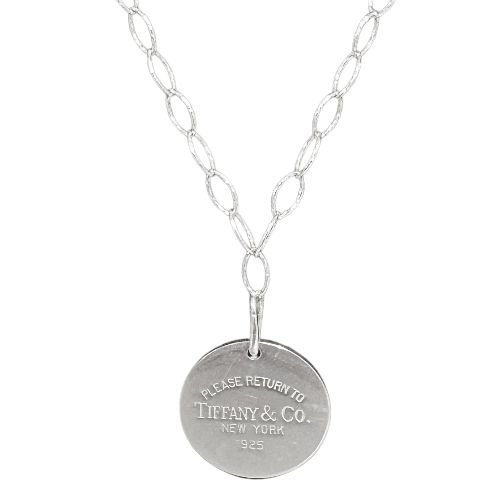 Repurposed Tiffany Pendant Necklace