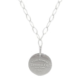 Repurposed Tiffany Pendant Necklace