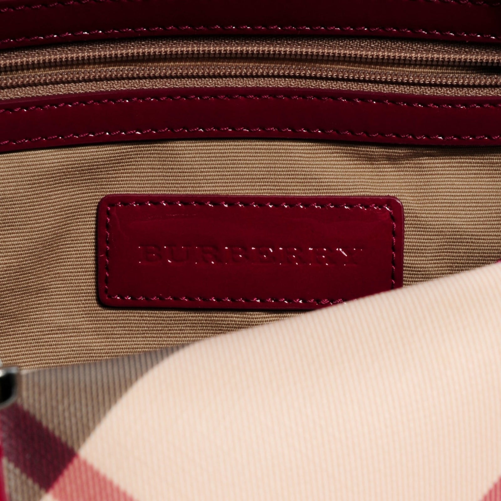 Nova Check Chester Bowling Bag Raspberry Sorbet