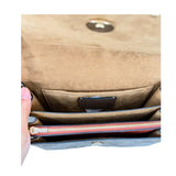 Coach Leather Klare Crossbody in Signature Canvas with Rivets