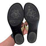 Metallic Marmont Leather Sandals 39.5