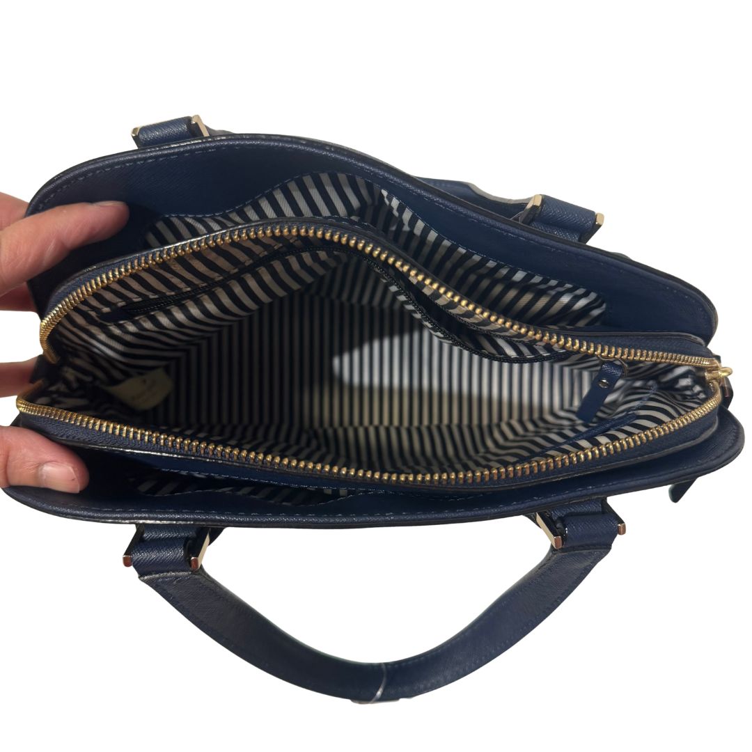 Blue Satchel Bag