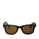 Wayfarer Leather Sunglasses