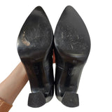 Desmond Angular Mid Heel Pumps 9.5