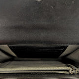 Camellia Embossed Medium Wallet in Black