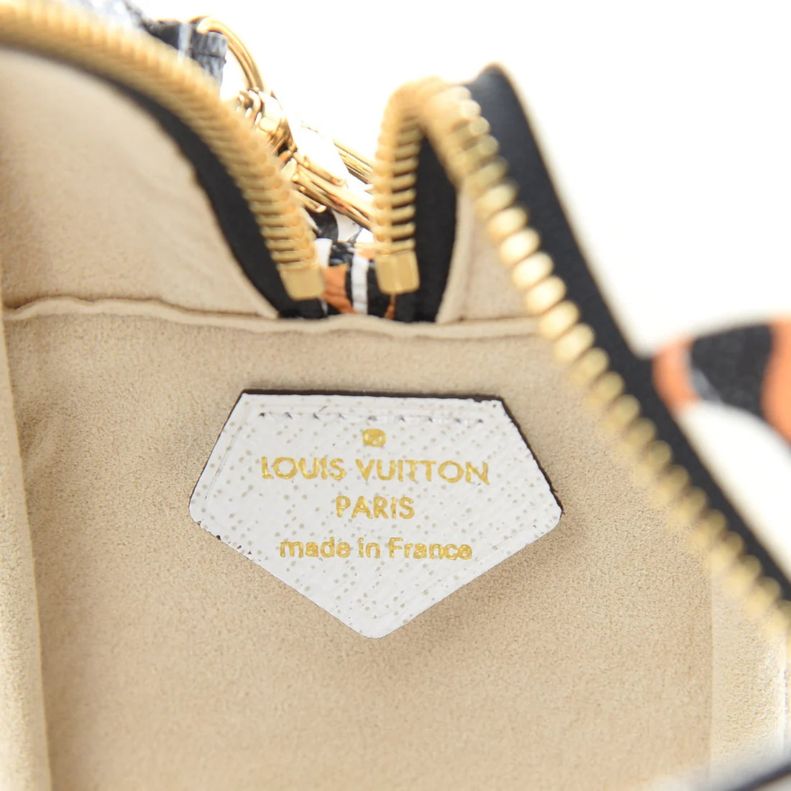 Monogram Giant Jungle Beach Pouch Ivory