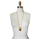 Vintage Perfume Bottle Necklace