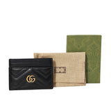 GG Marmont Card Holder in Black