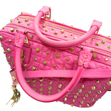 Barocco Quilted Nappa Vanitas Demetra Pink