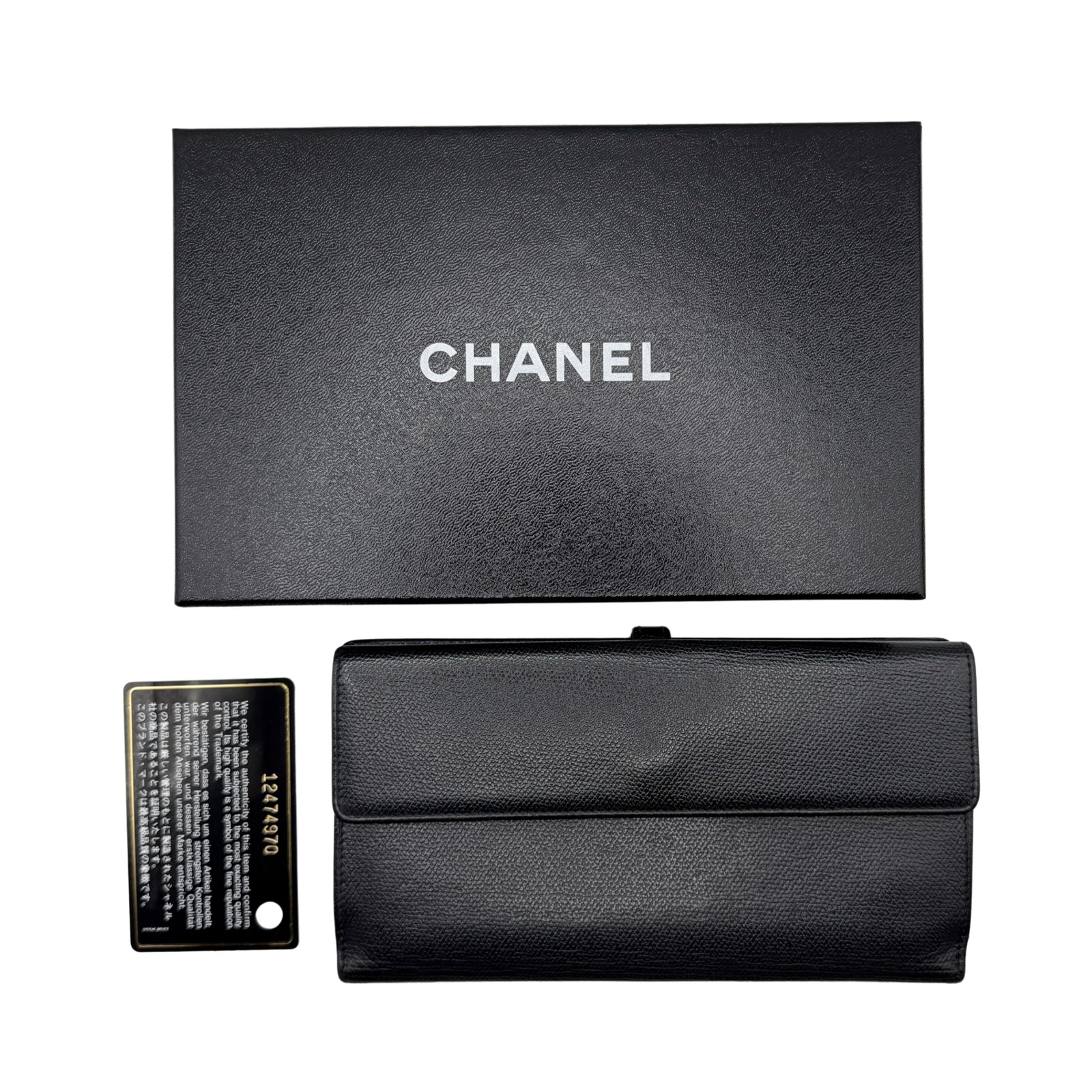 Vintage CC Button Yen Wallet