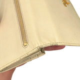 Saffiano Metal Long Wallet Cera Beige