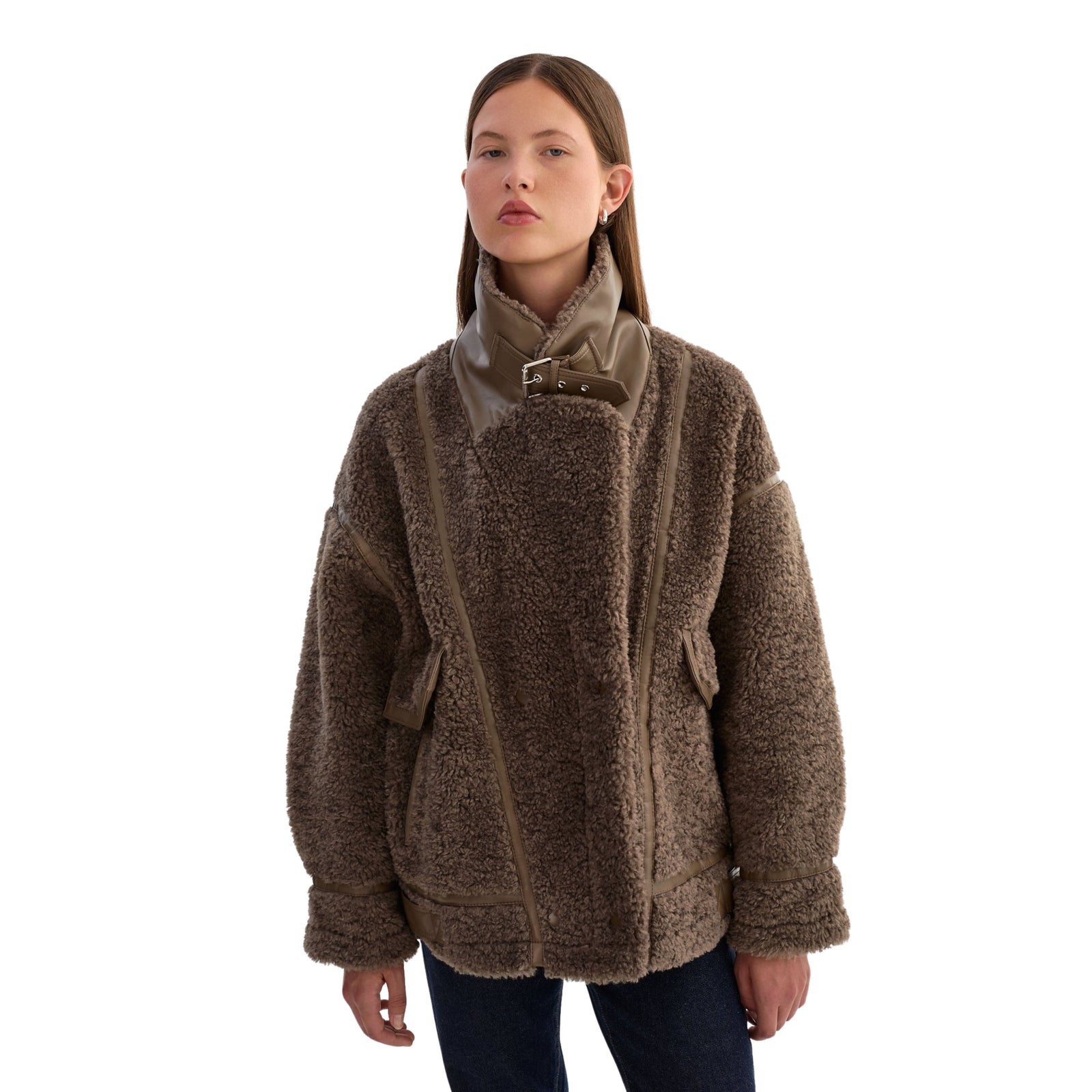 Oversized Faux Sherling