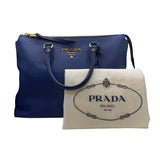 Vitello Daino Leather Top Handle Bag