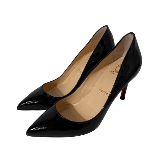 Pigalle 85 Black Patent Leather Pumps 35