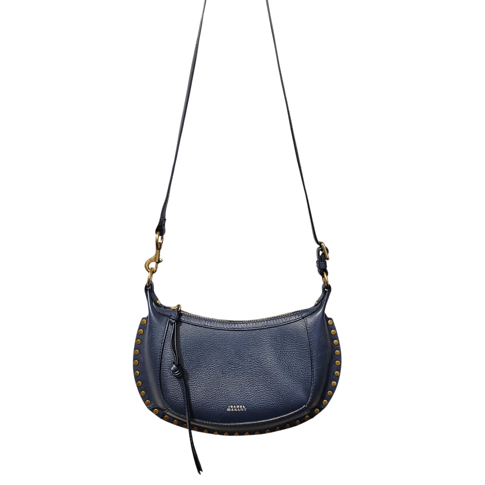 Oskan Moon Bag in Navy Blue