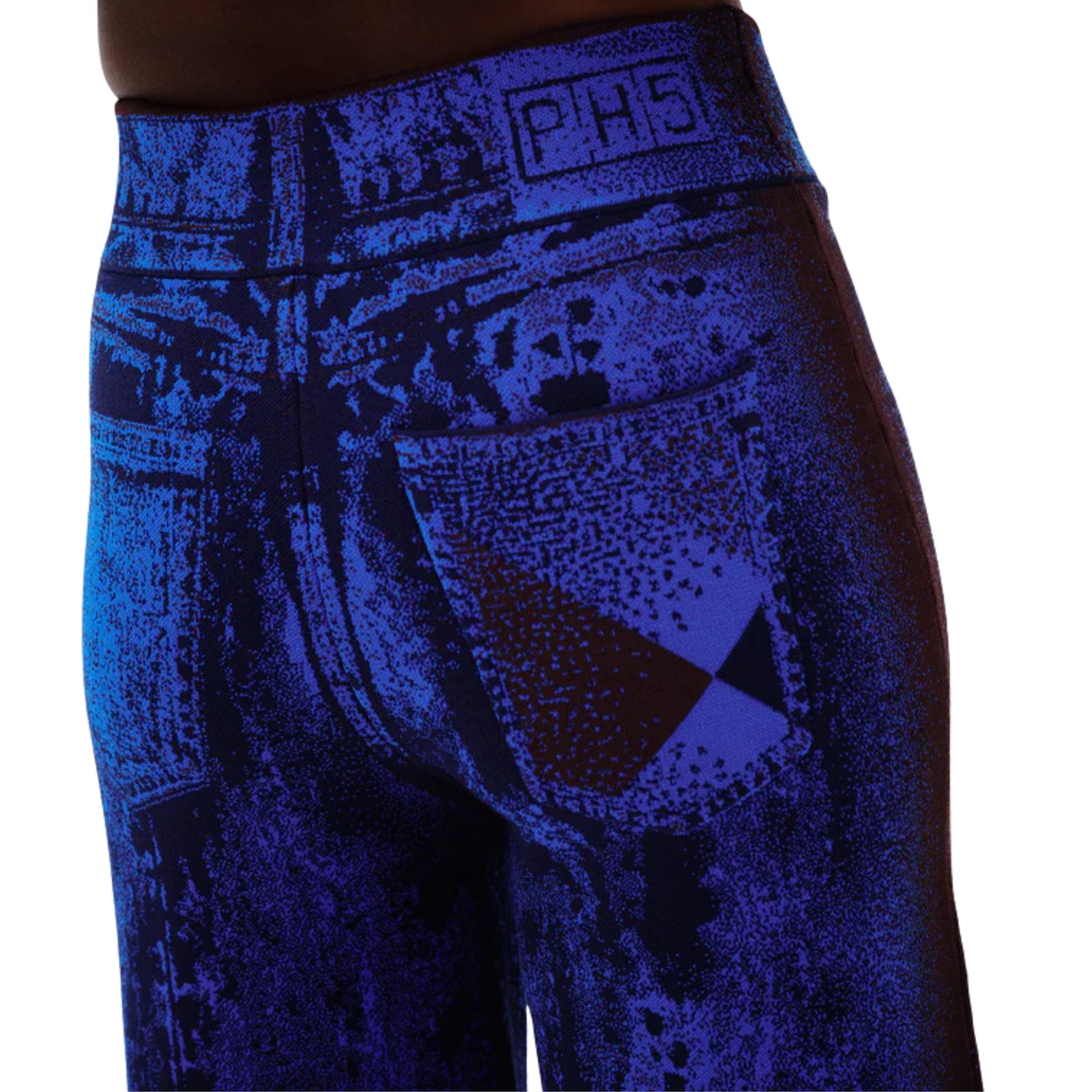 Zahra Wide Leg Pants in Electric Blue