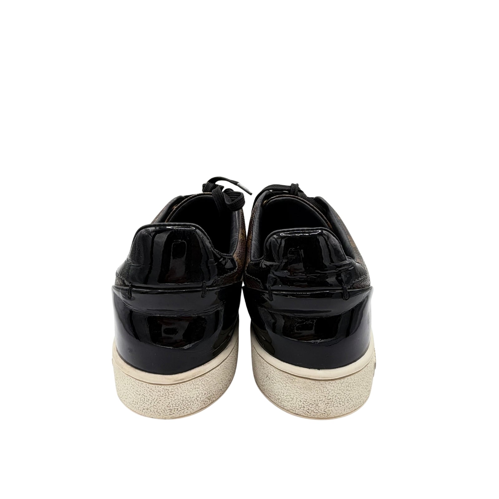 Louis Vuitton Patent Monogram Frontrow Sneakers