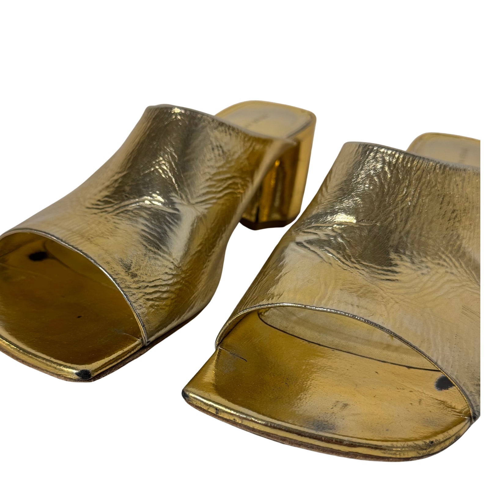 Gold Sandals 40