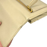 Saffiano Metal Long Wallet Cera Beige