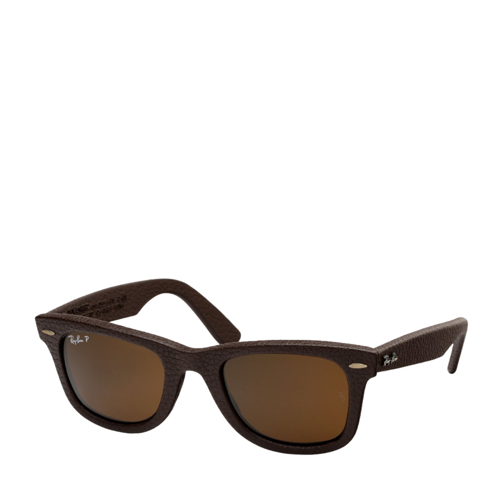 Wayfarer Leather Sunglasses