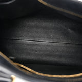 Smooth Calfskin Small Monogram Cabas Black