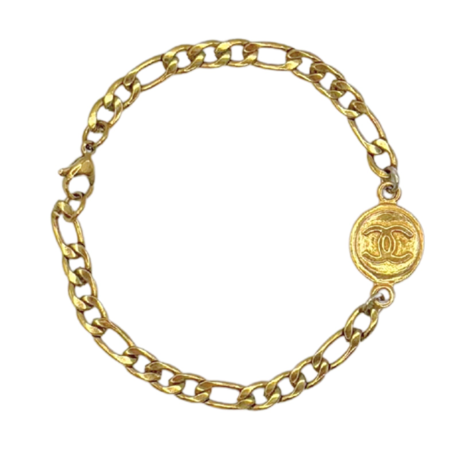 Repurposed Chanel Pendant Bracelet