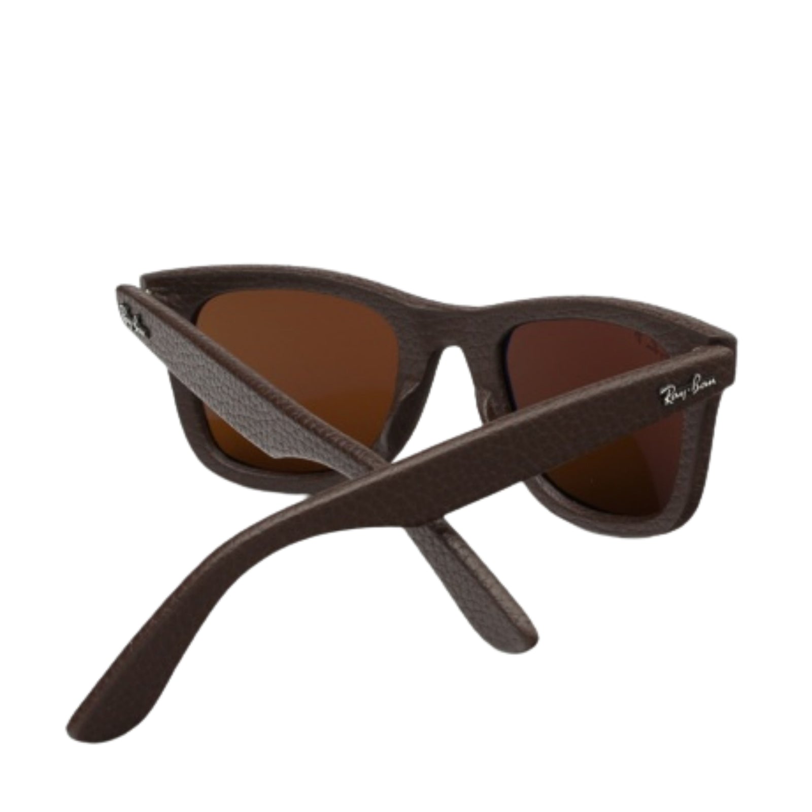 Wayfarer Leather Sunglasses