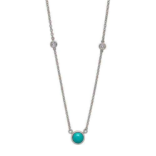 Turquoise & Diamond Color by the Yard