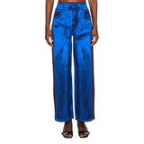 Zahra Wide Leg Pants in Electric Blue